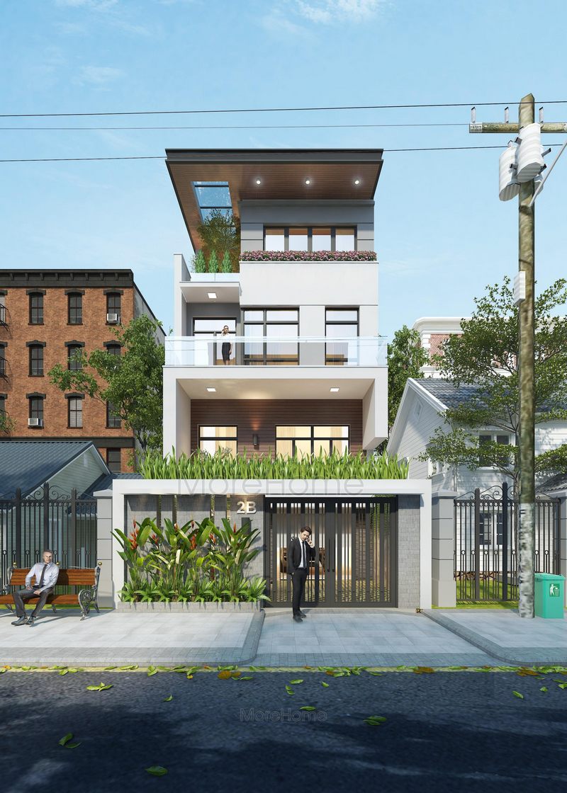 Thiết kế kiến trúc biệt thự Nghệ An